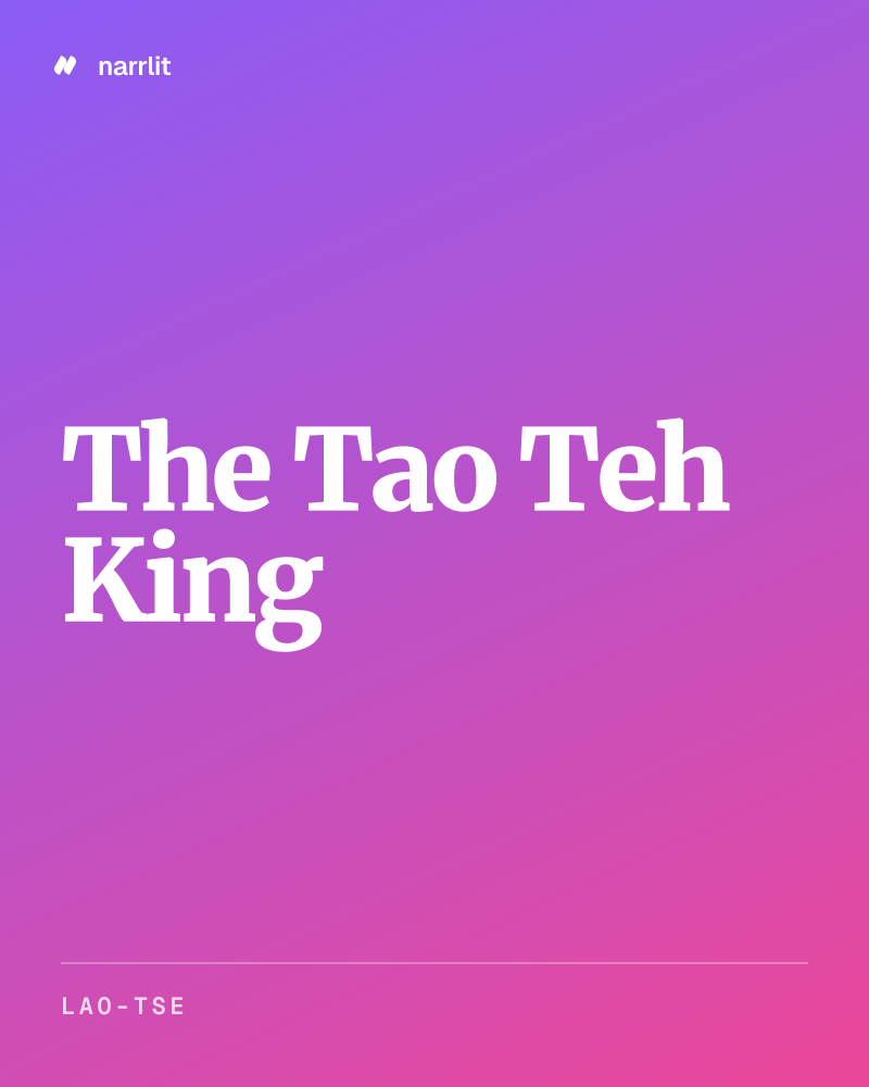 The Tao Teh King
