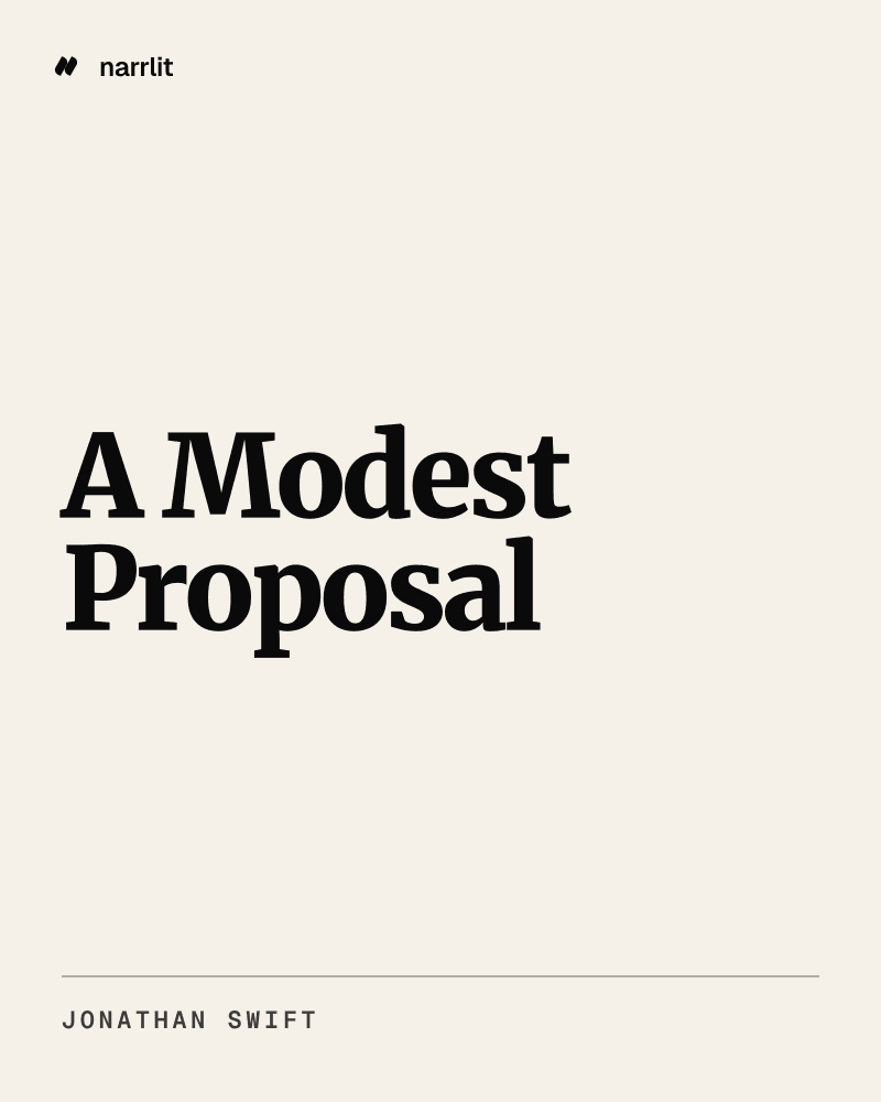 A Modest Proposal