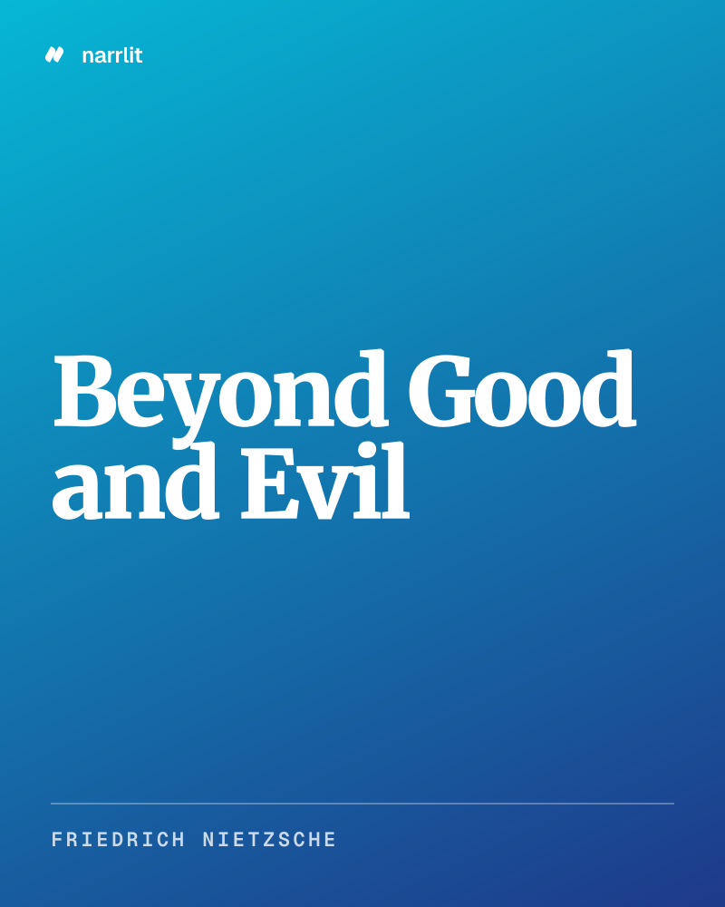 Beyond Good and Evil