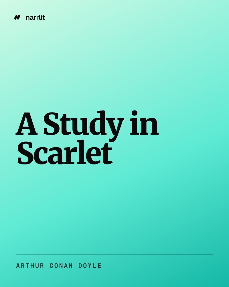 A Study in Scarlet