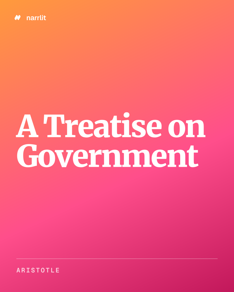 A Treatise on Government