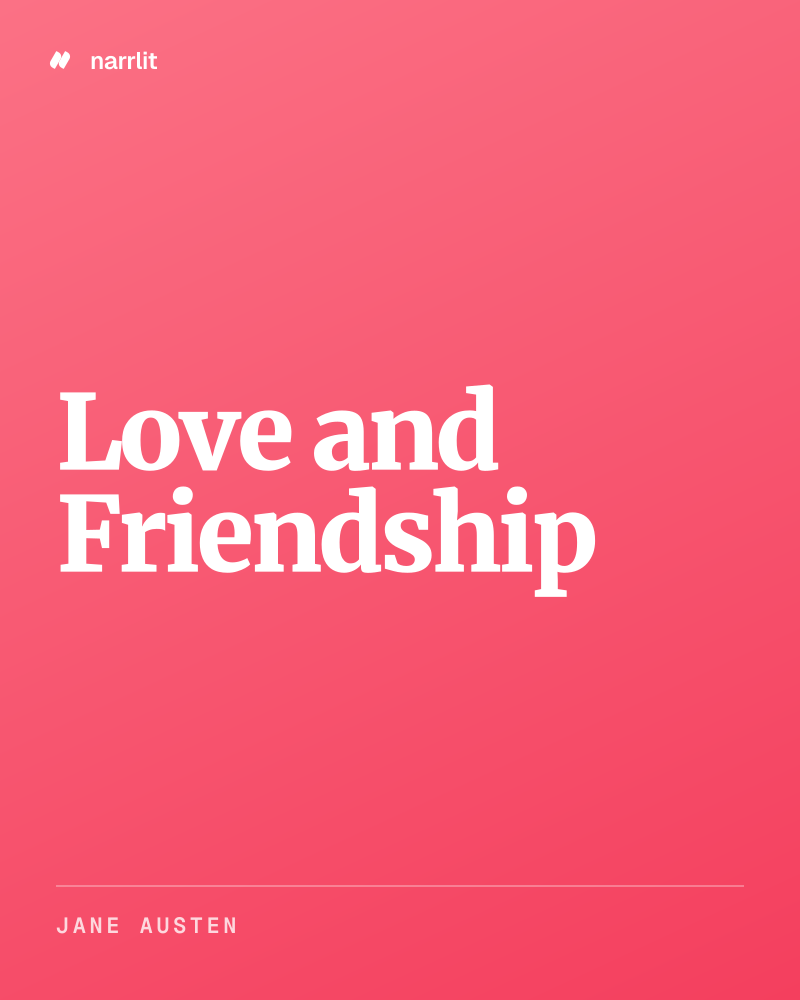 Love and Friendship