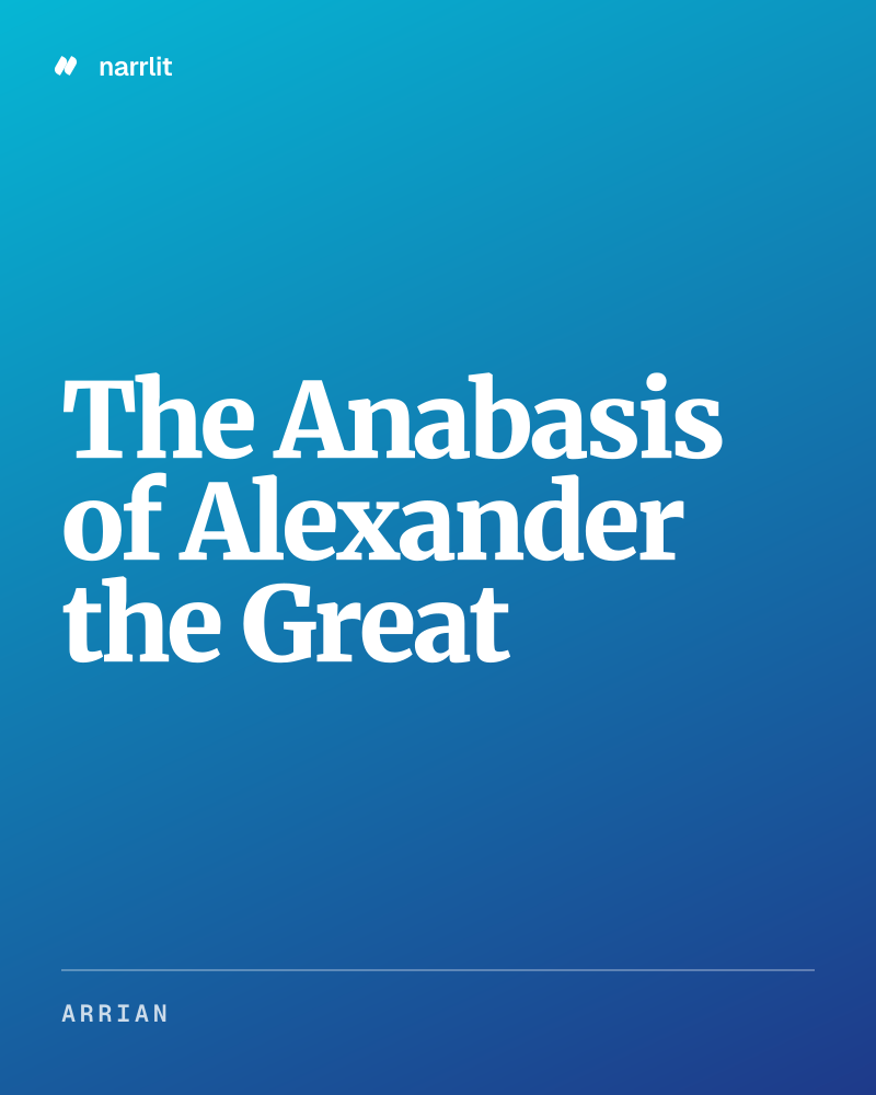 The Anabasis of Alexander