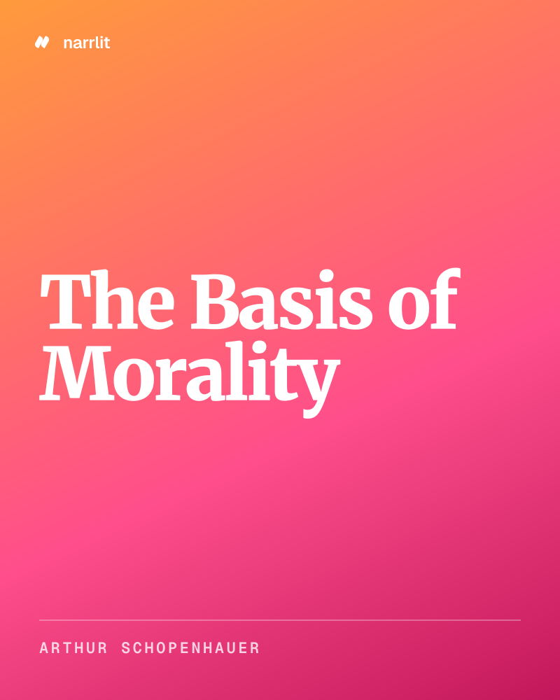 The Basis of Morality
