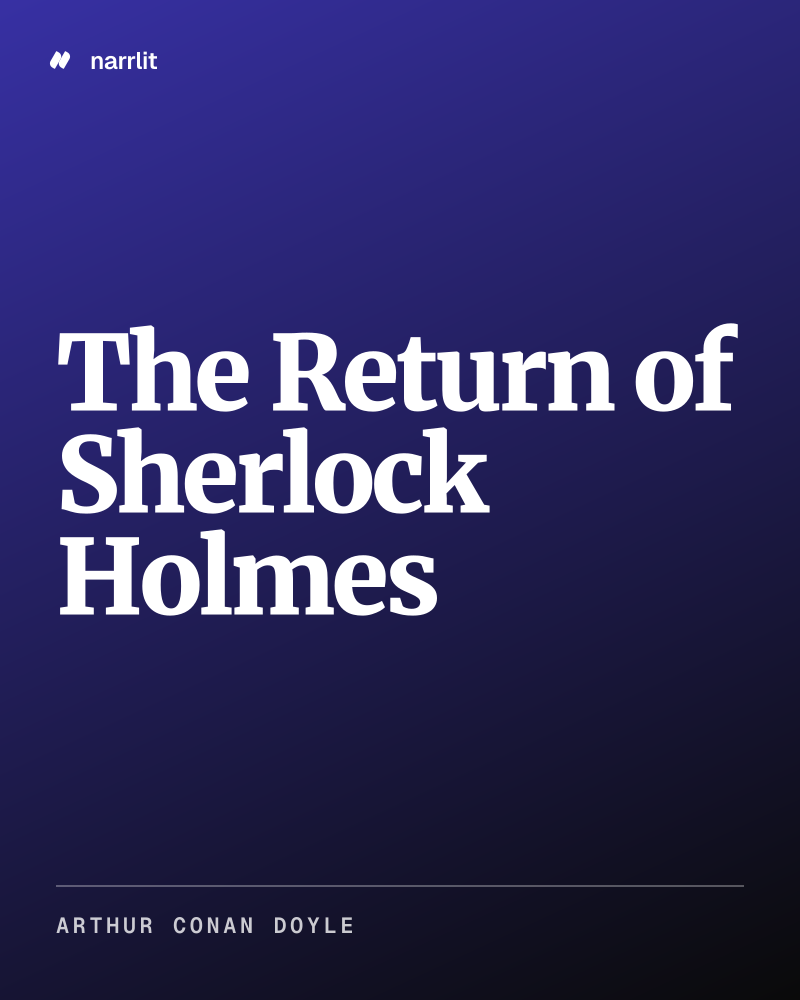 The Return of Sherlock Holmes