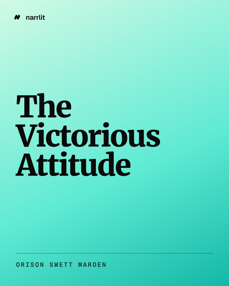 The Victorious Attitude