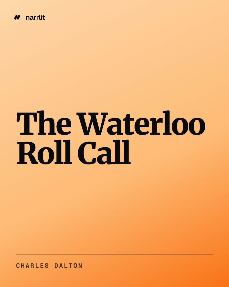 The Waterloo Roll Call