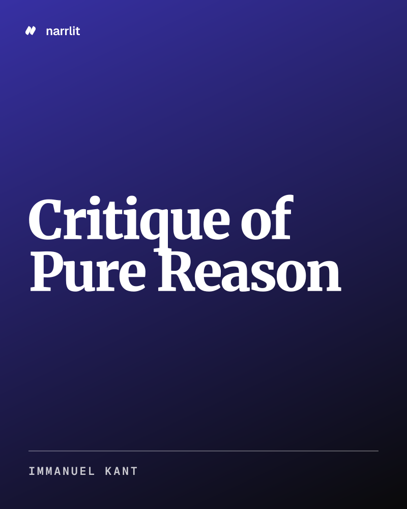 Critique of Pure Reason