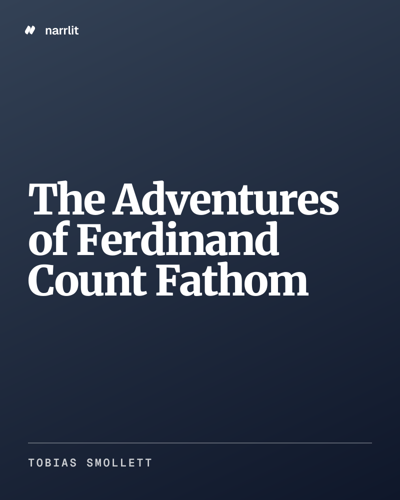 The Adventures of Ferdinand Count Fathom